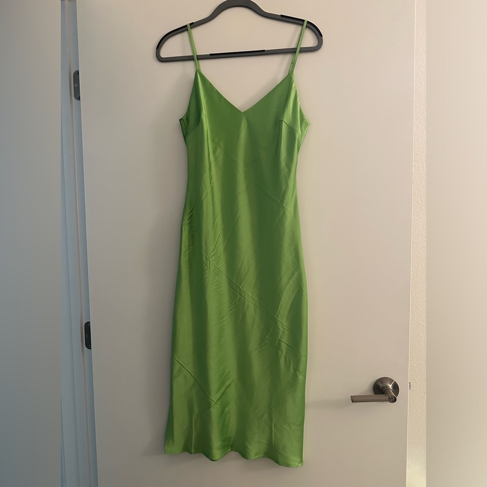 Silk Midi dress